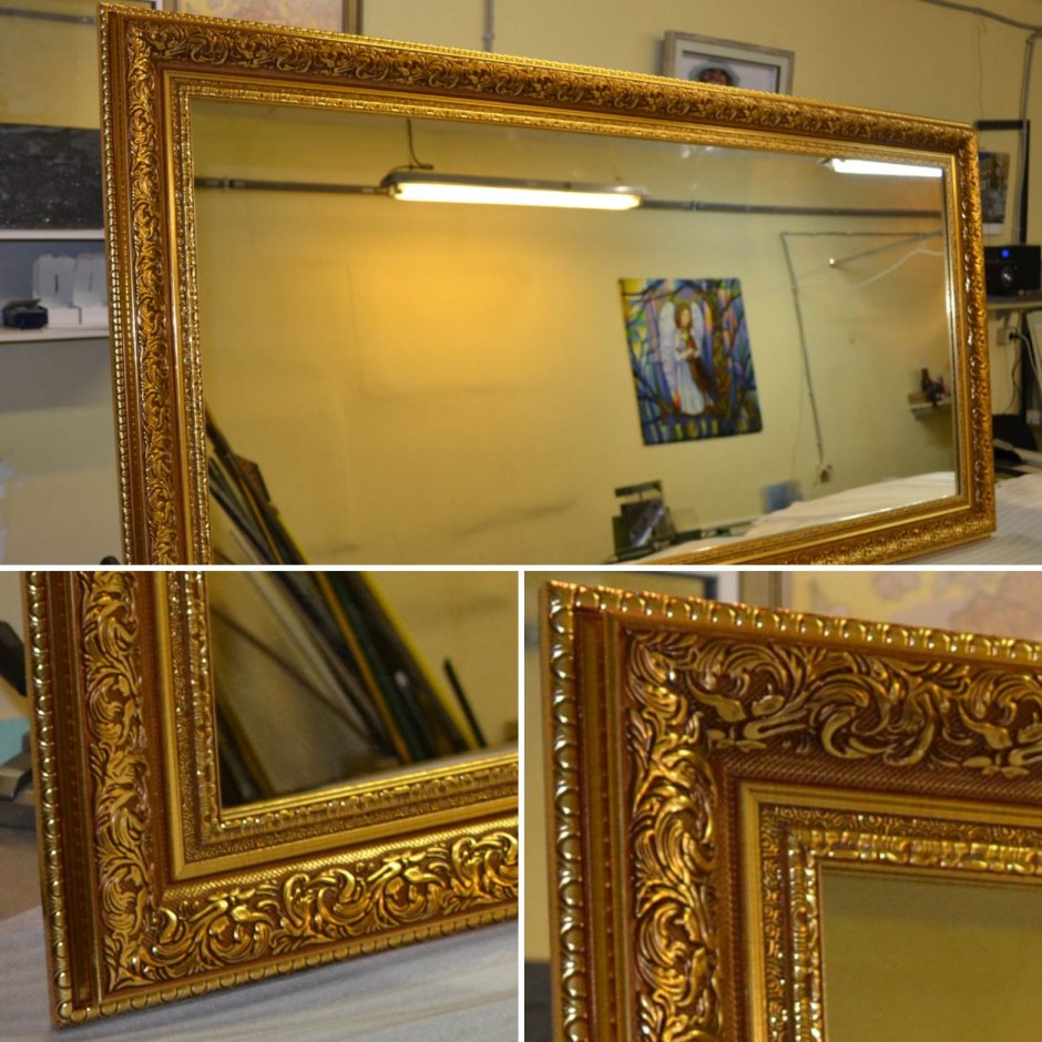 Зеркало с отражением прихожей