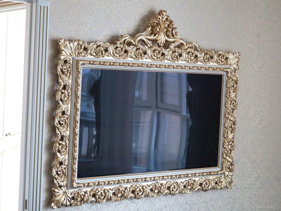 Напольное зеркало в интерьере