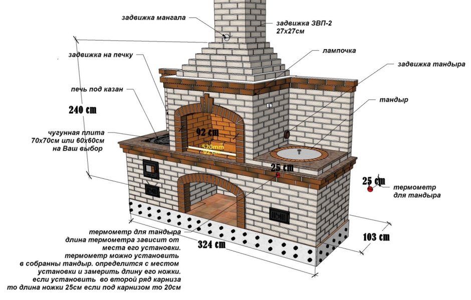 Уличная печка для дачи