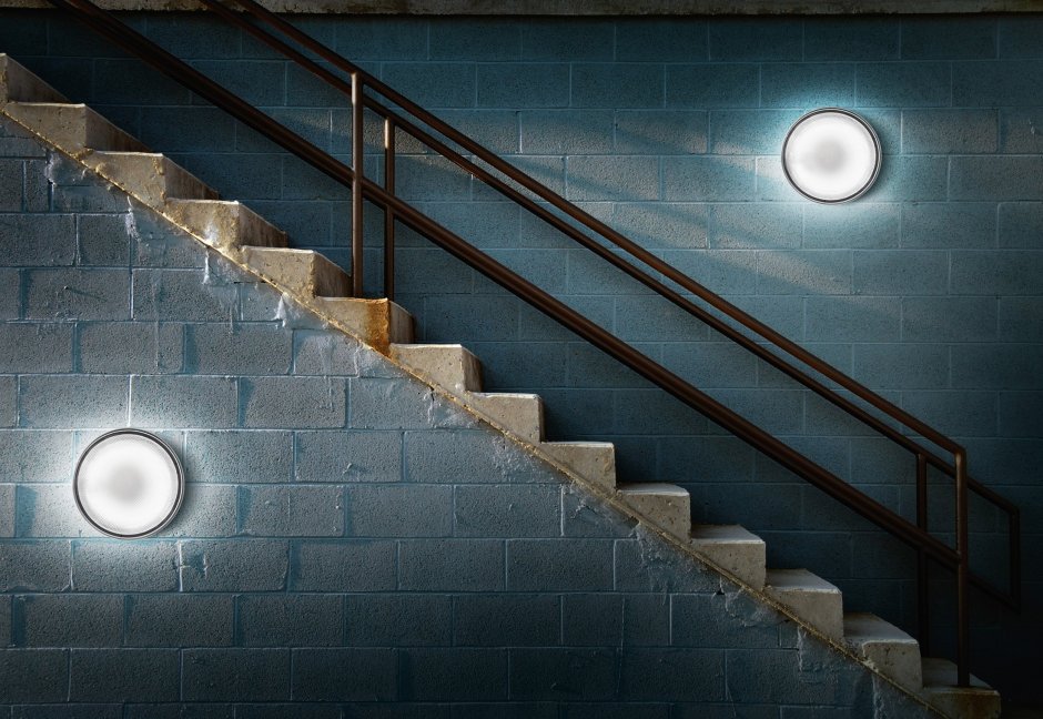 Светильник на лестничную площадку