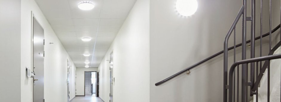 Светодиодные светильники в подъезд