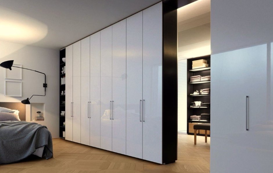 Перегородка комнаты шкафом