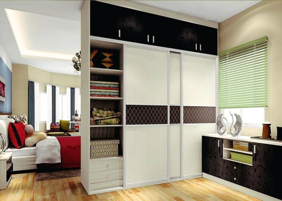 Шкаф-перегородка двухсторонний