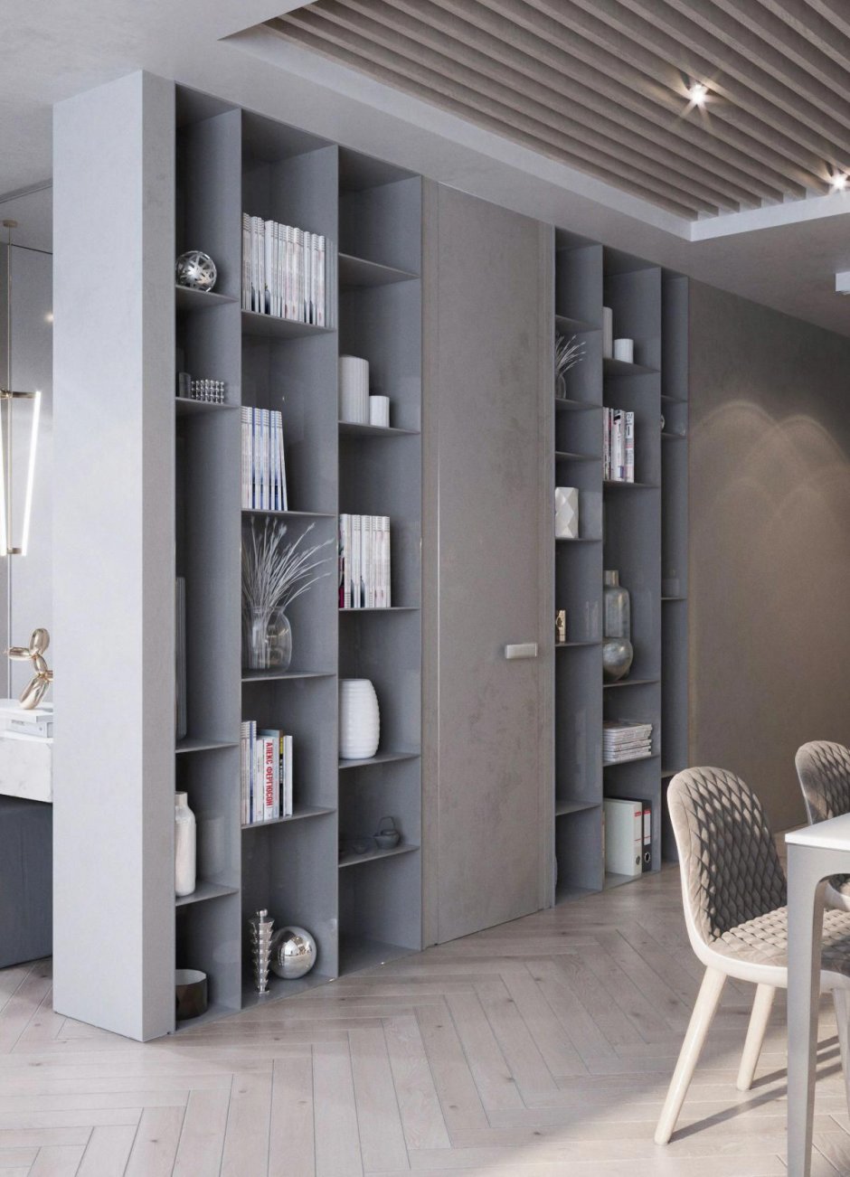 Шкаф-перегородка для зонирования комнаты