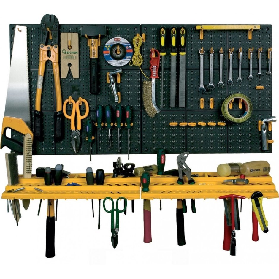 SGCB Tool Board - настенная панель-органайзер для инструментов 1200*450