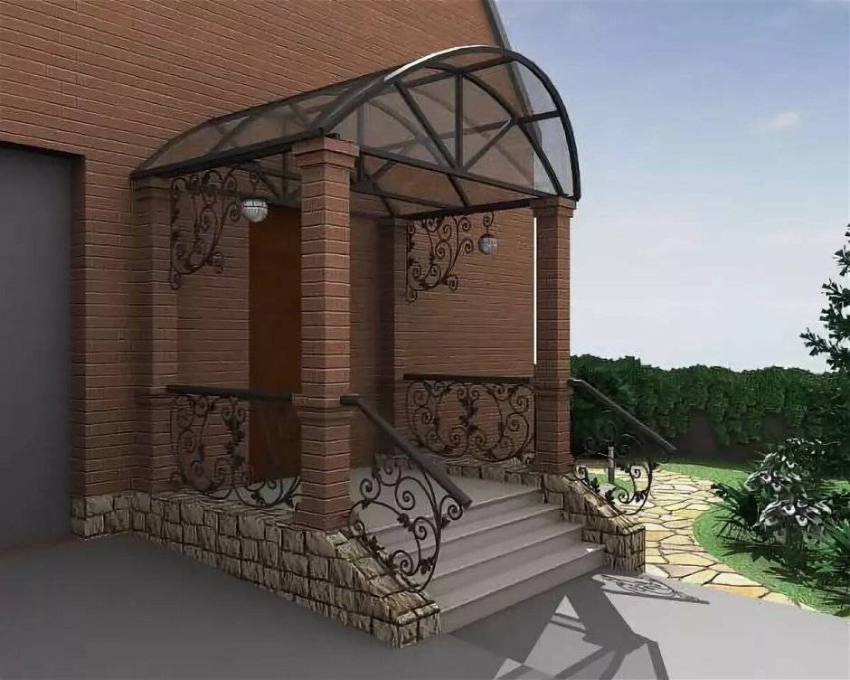 Входная группа для частного дома