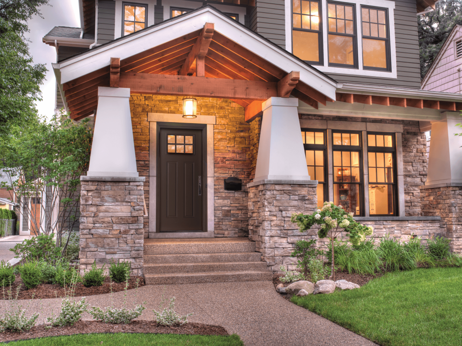 Входная группа в частный дом