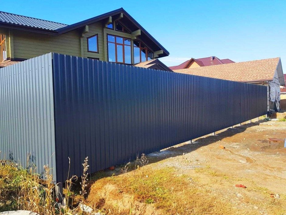 RAL 7024 профлист