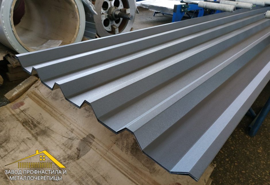 Профнастил графит матовый ПК 20