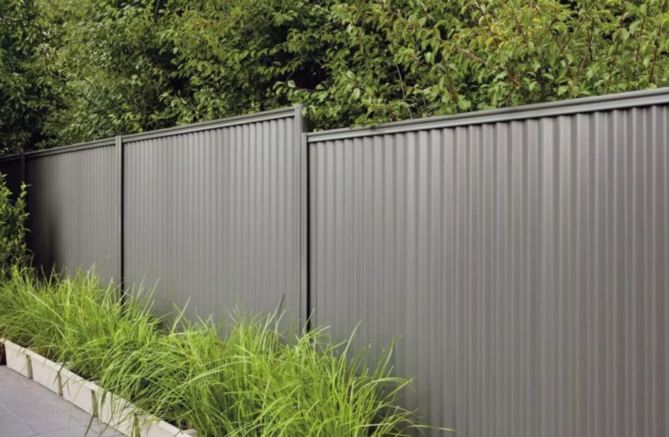 Забор из профлиста