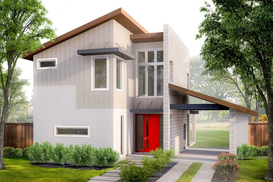 Односкатная и двускатная крыша