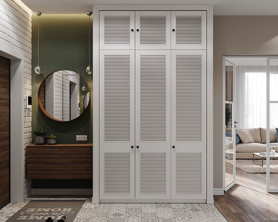 Шкафчики под лестницей