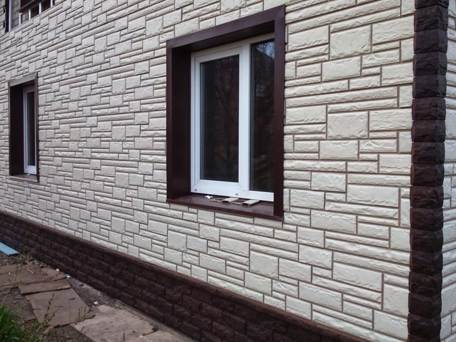 Фасадные панели Docke Burg темный