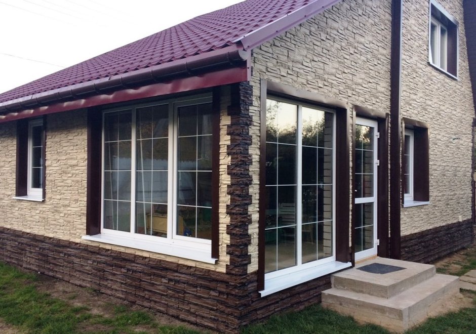 Фасадные панели для наружной отделки