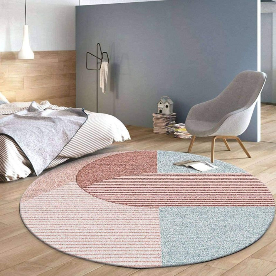 Стильные круглые ковры
