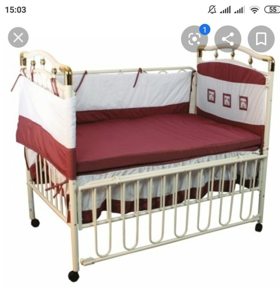 Детские металлические кровати