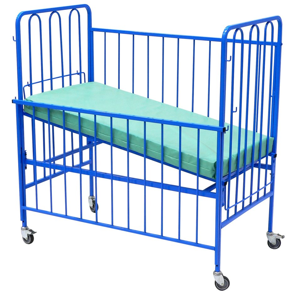 Детская кровать икеа миннен черная