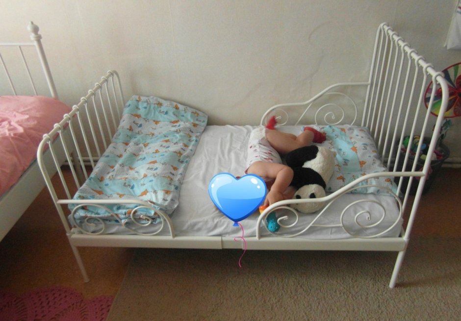 Кровать металлическая односпальная 90х200 Гарда Орматек