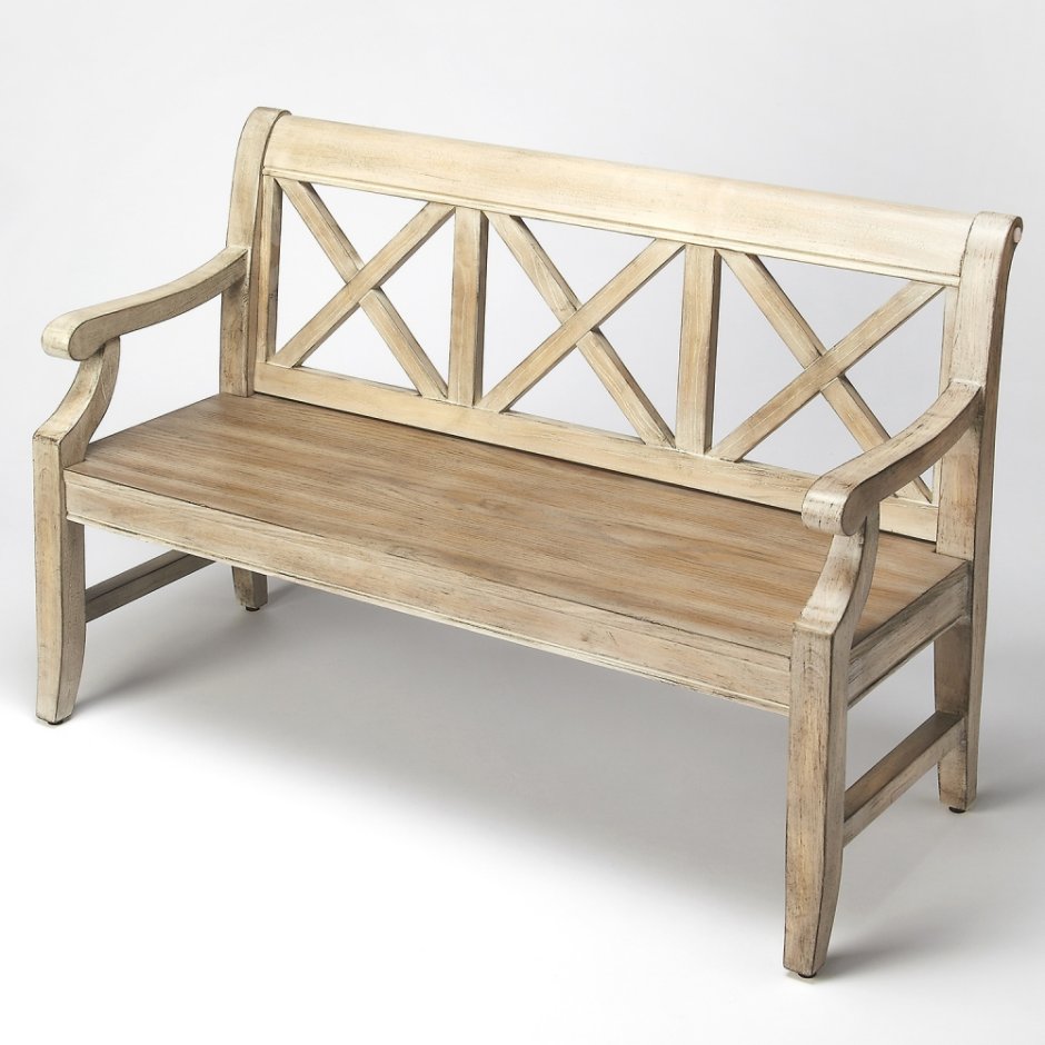 Скамья в стиле Кантри