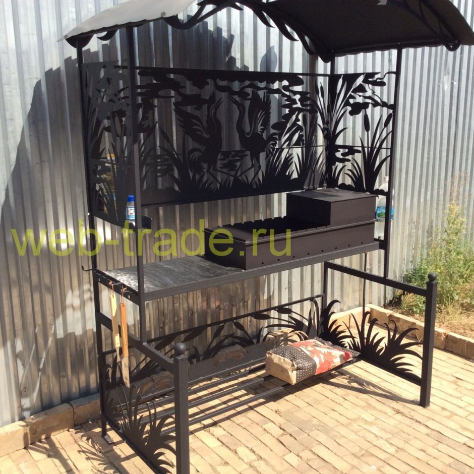 Шашлычницы для дачи из металла