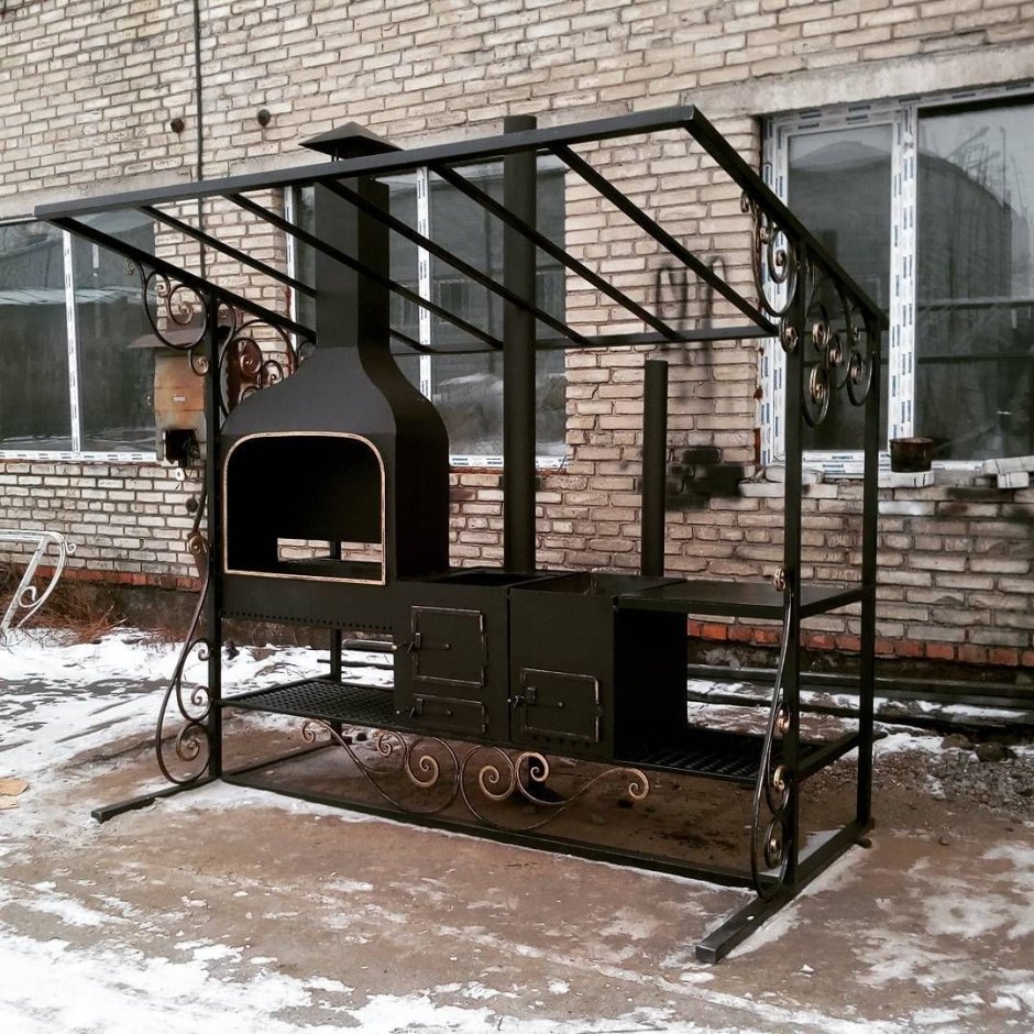 Мангальные комплексы из металла