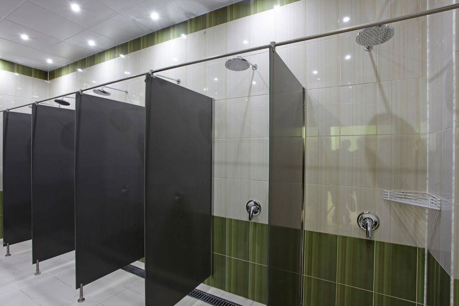 Душевые перегородки из HPL пластика