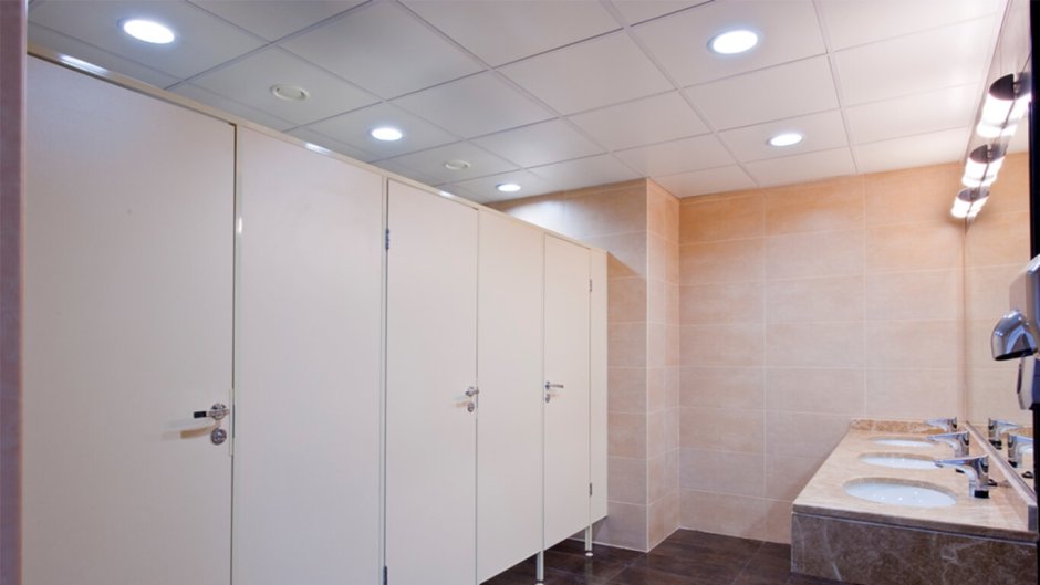 Душевые в спортзалах