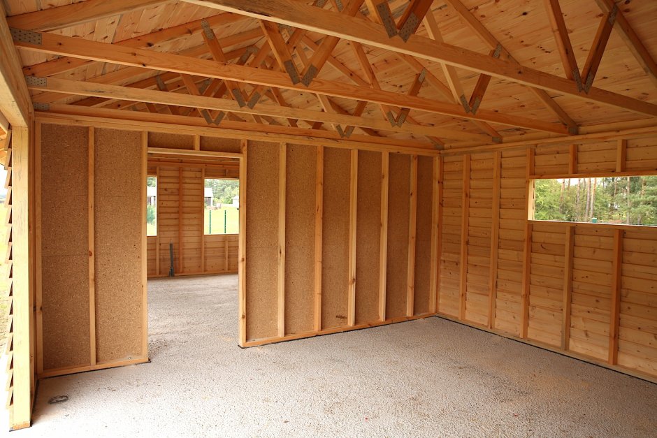 Каркасный гараж