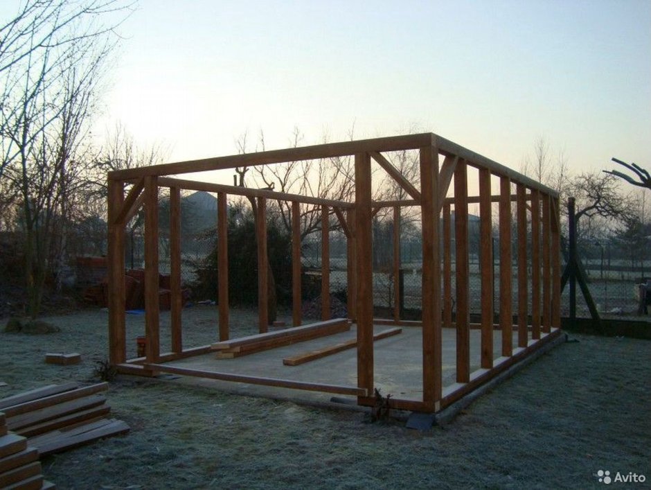 Каркасный гараж 5 на 6