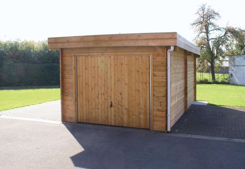 Строим гараж дешево своими руками