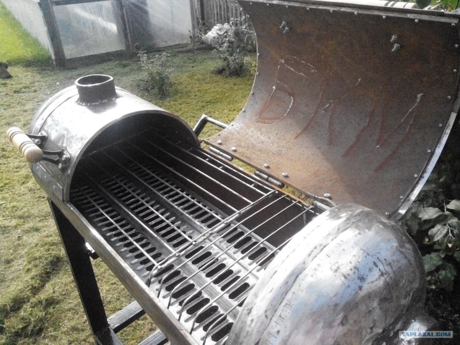 Барбекю из подручных средств