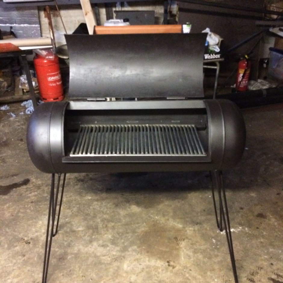 Барбекю-гриль из газового баллона