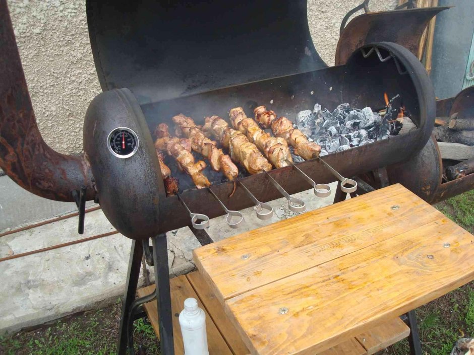 Мангал из баллона 27л