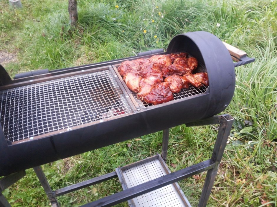 Мангал из газового баллона 25л