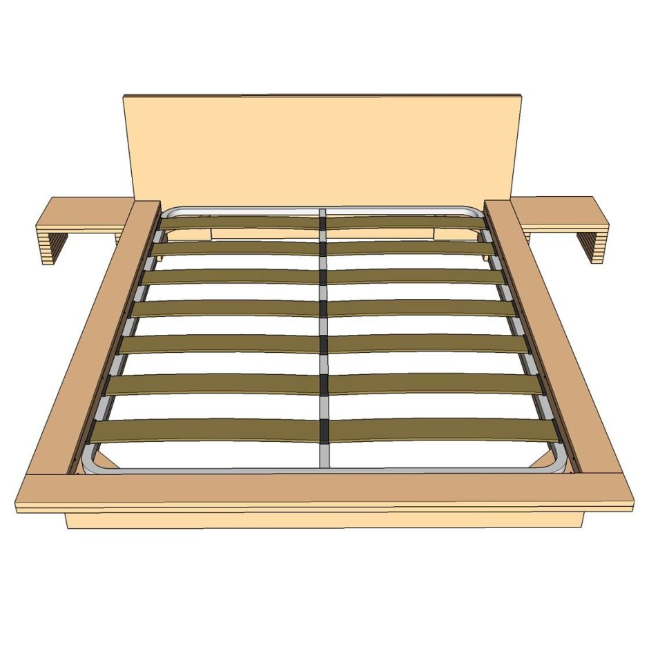 Кровать в японском стиле