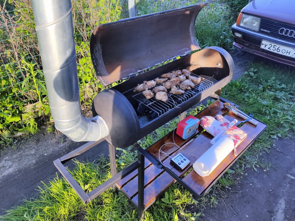 Мангал из ГАЗ баллона 50л