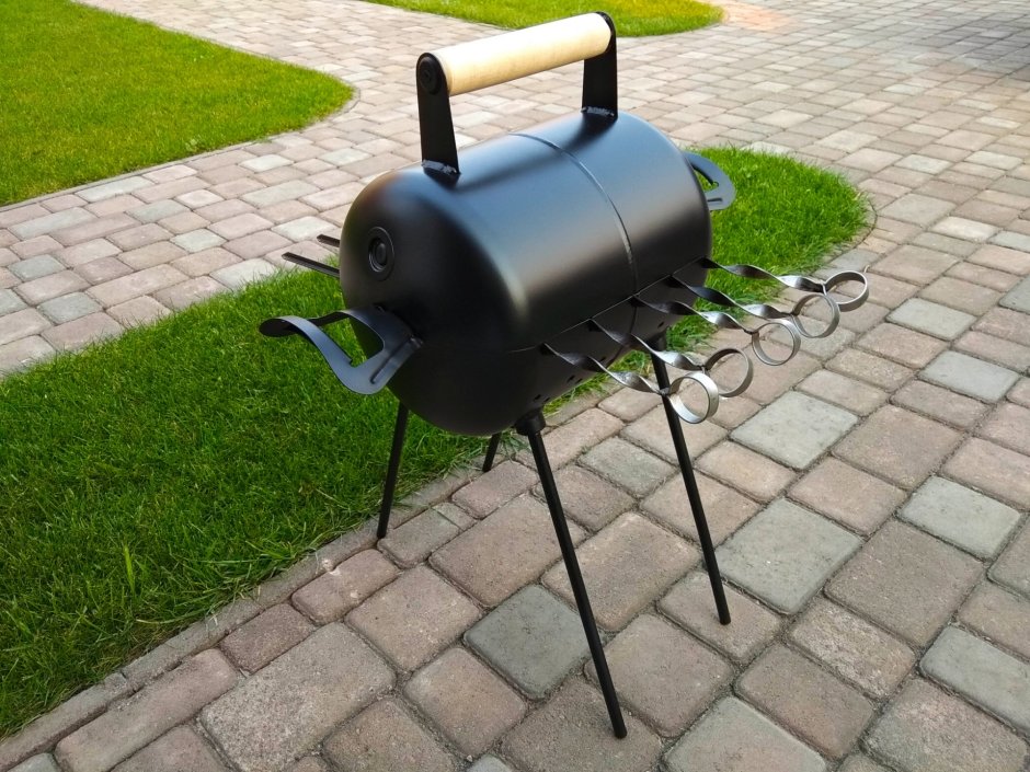 Мангал из баллона фреона