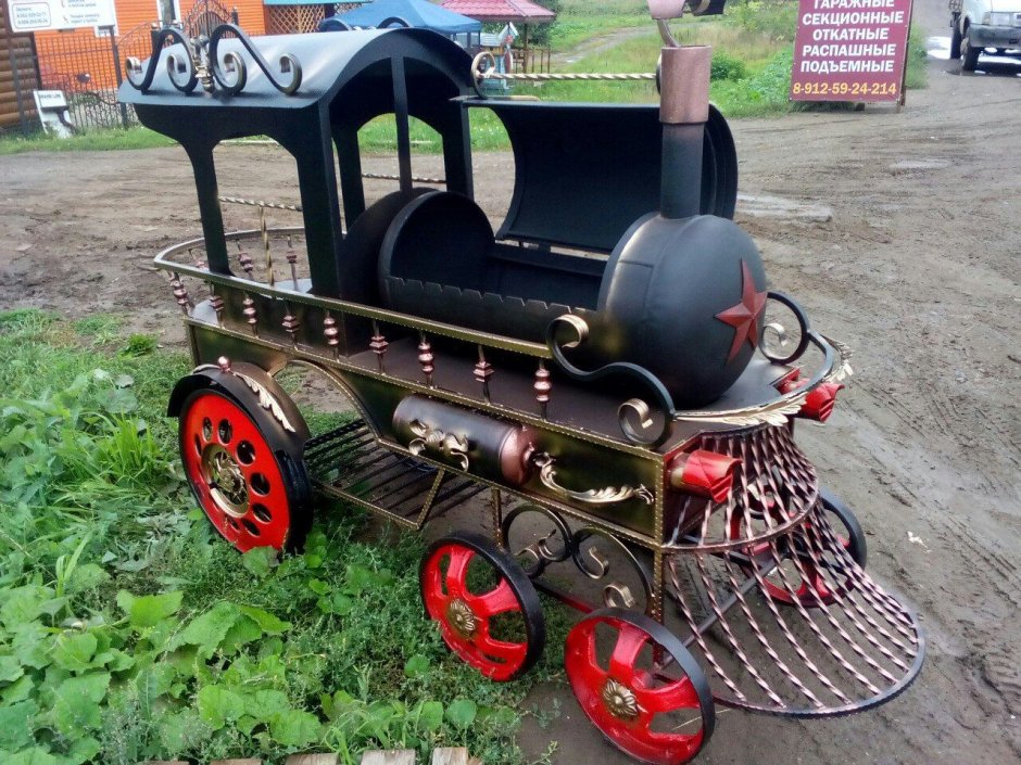 Мангал паровоз