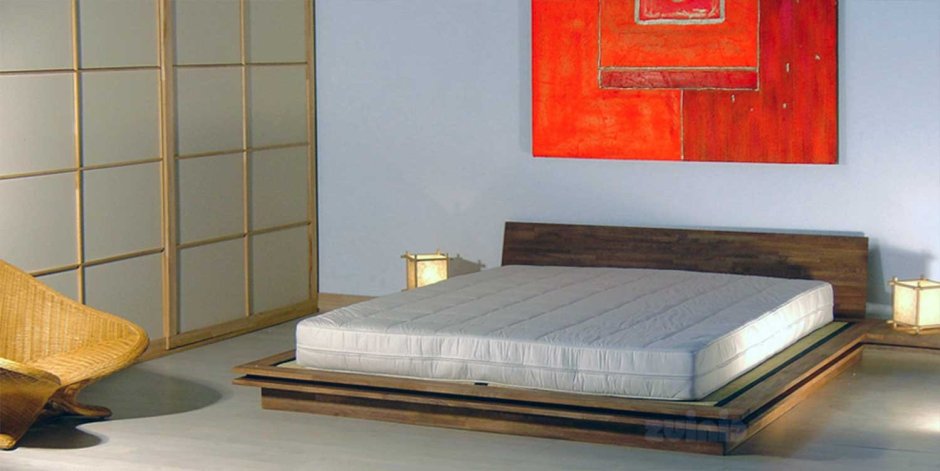 Кровать в японском стиле