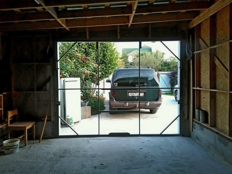 Подъемно поворотные ворота для забора