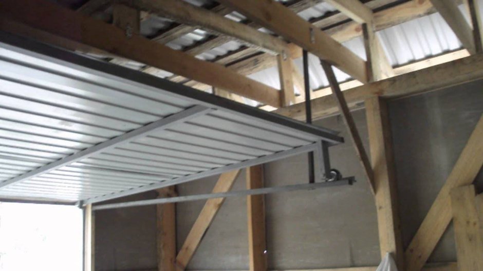 Ворота подъемно-поворотные 4х4,2 для еврофур