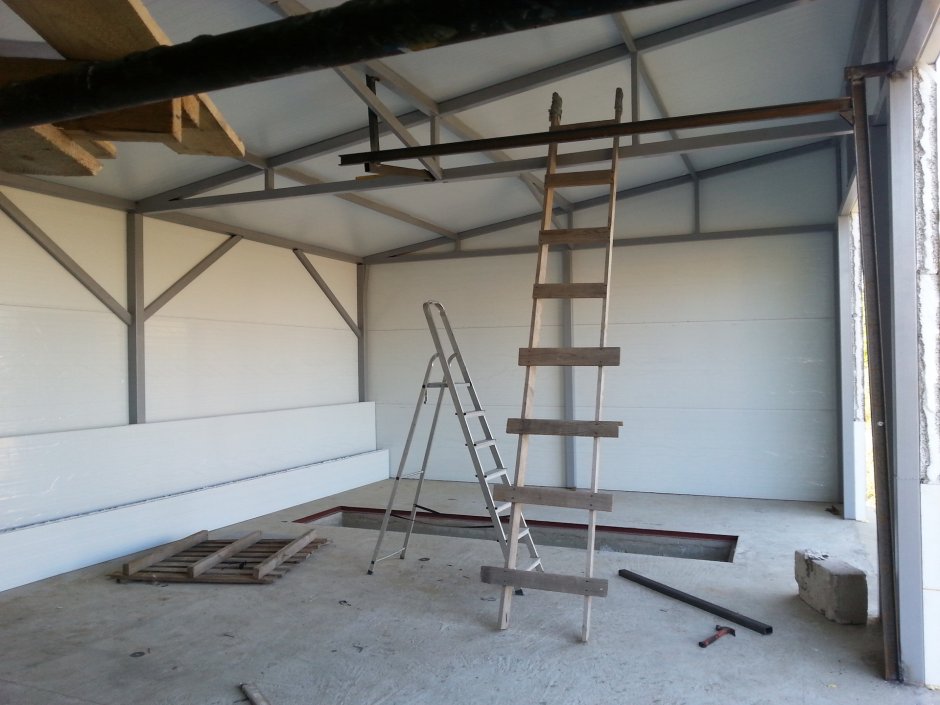 Подъемные ворота z система чертеж