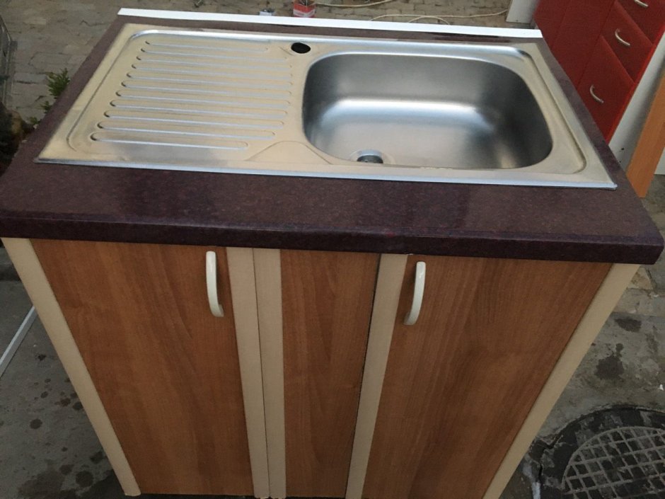 Тумба с раковиной для кухни