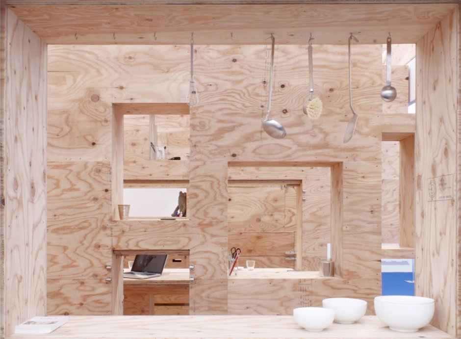 Хвойная фанера в интерьере