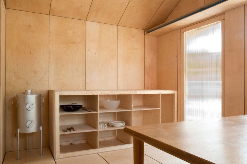 ОСБ фанера в интерьере