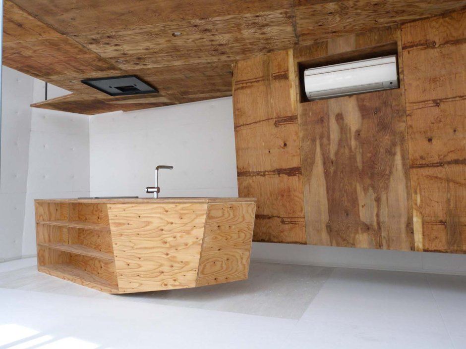 Красивая отделка стен фанерой