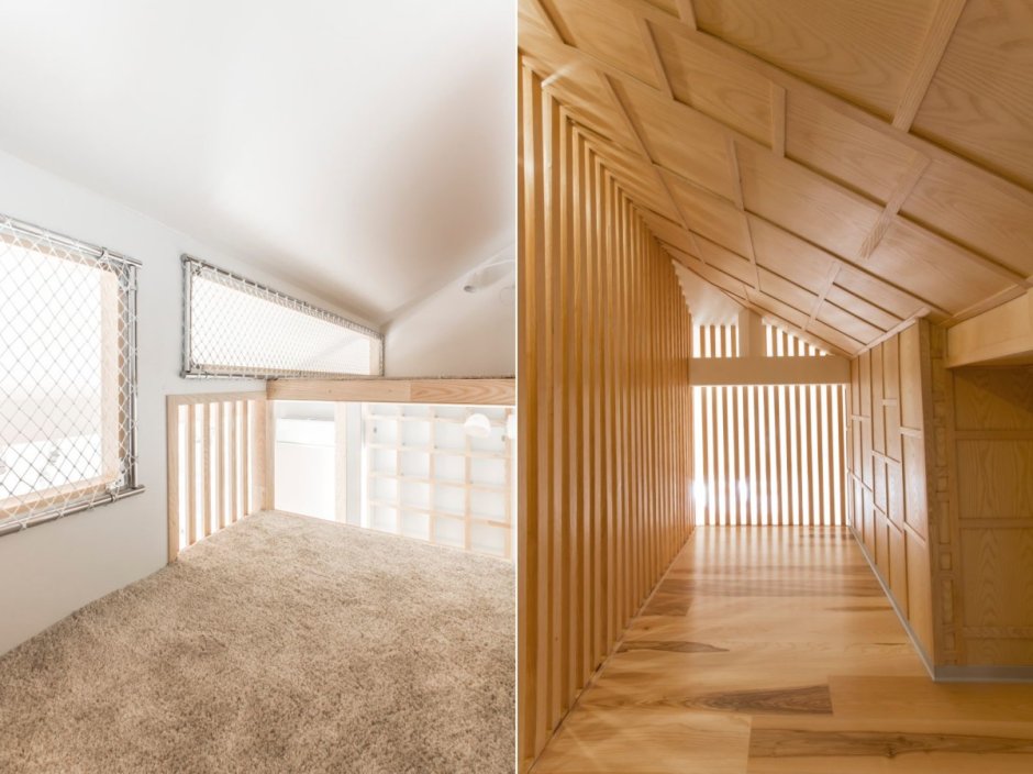 Отделка стен мансарды