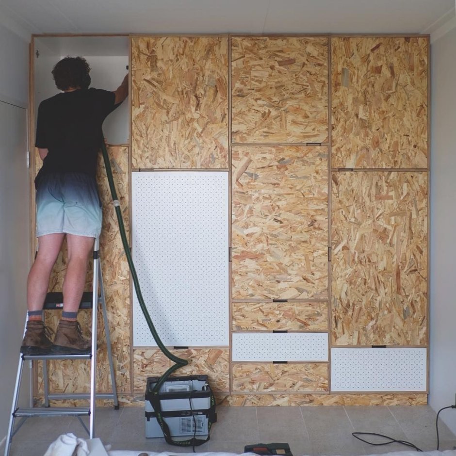 Фанера в интерьере