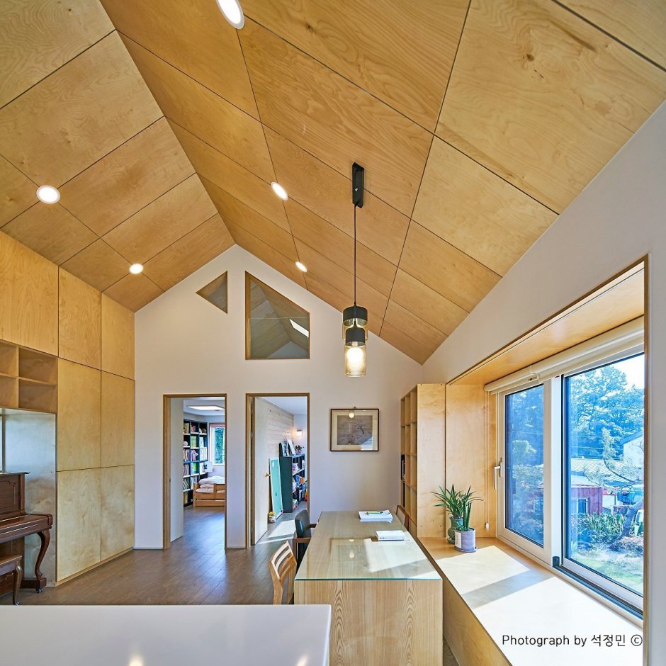 Фанера в интерьере