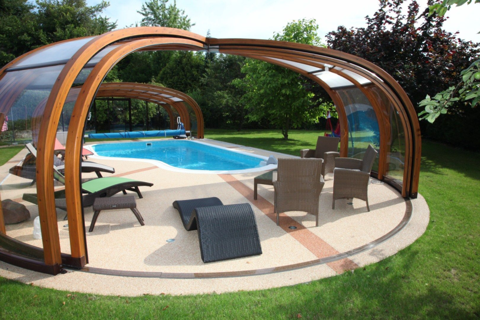 Навес для бассейна